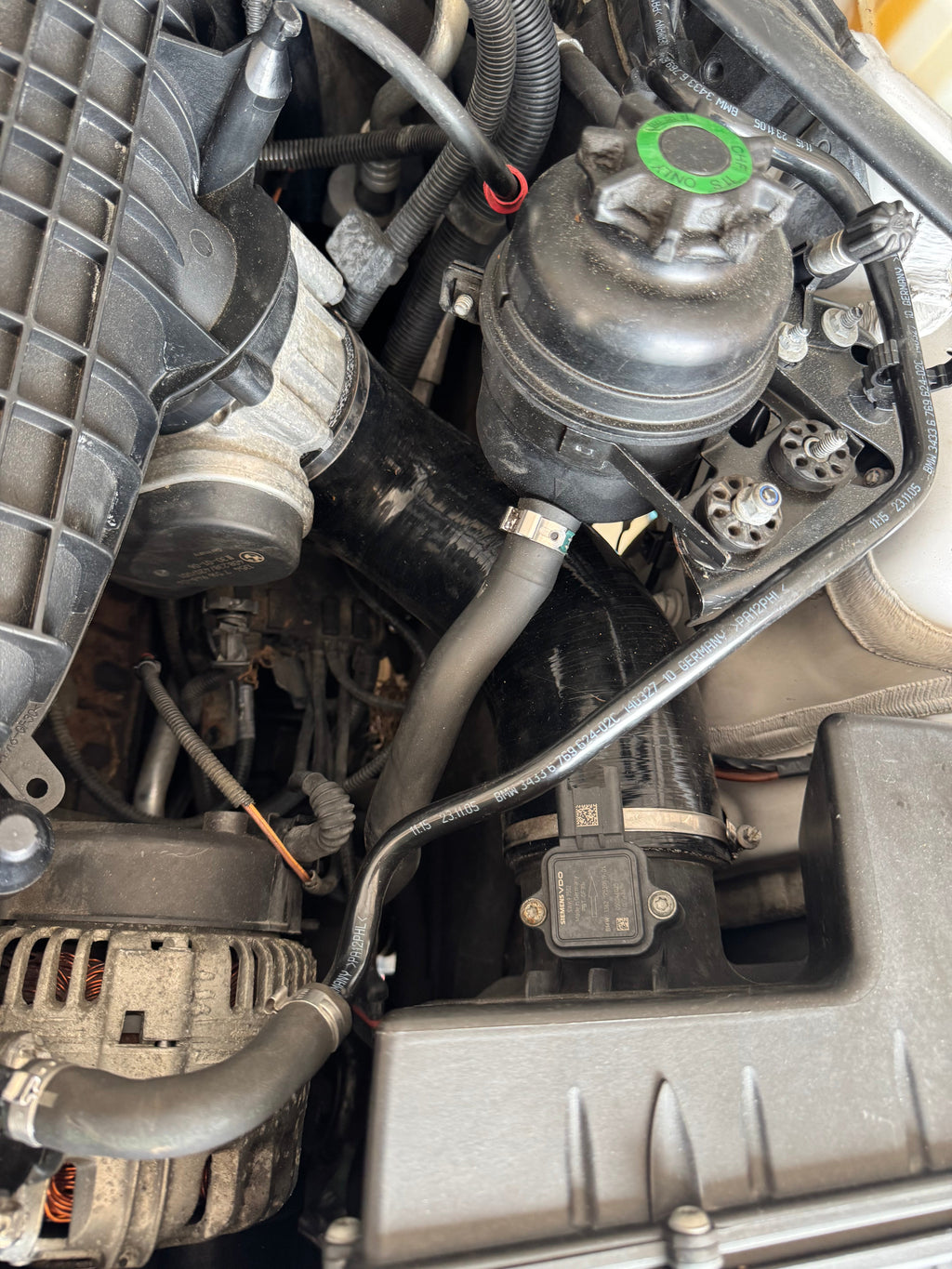 N52 to N54 Intake Boot