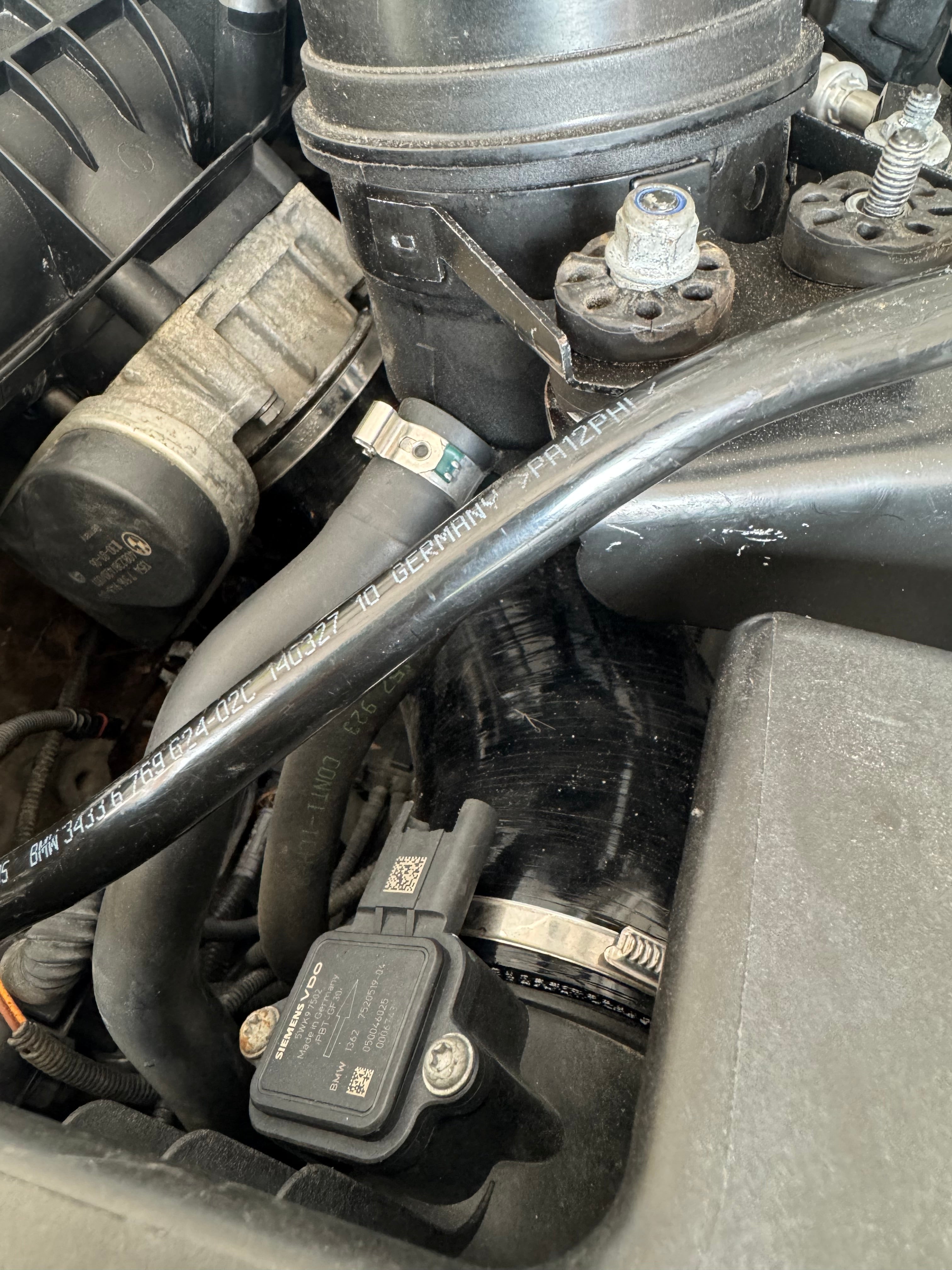 N52 to N54 Intake Boot