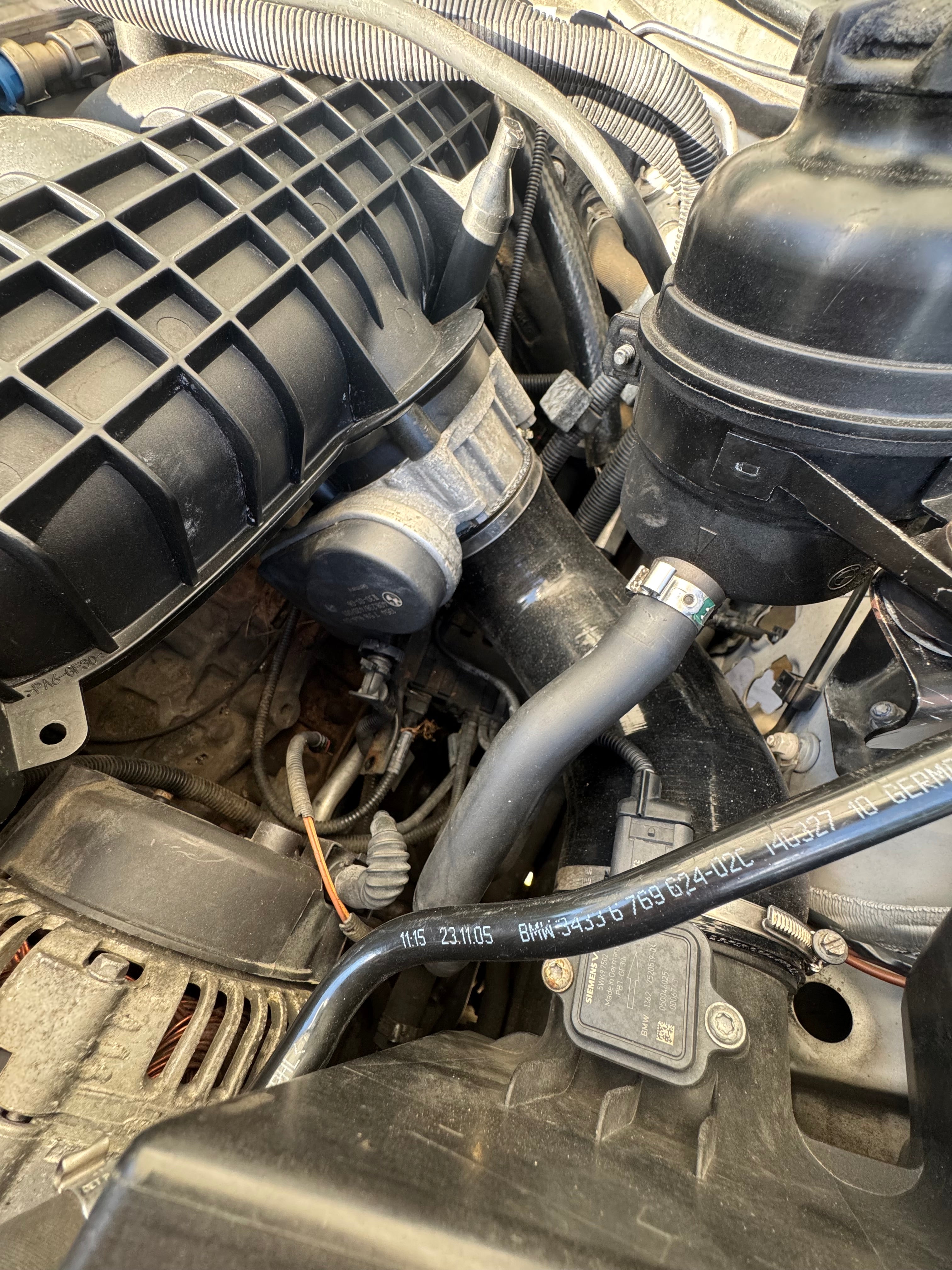 N52 to N54 Intake Boot