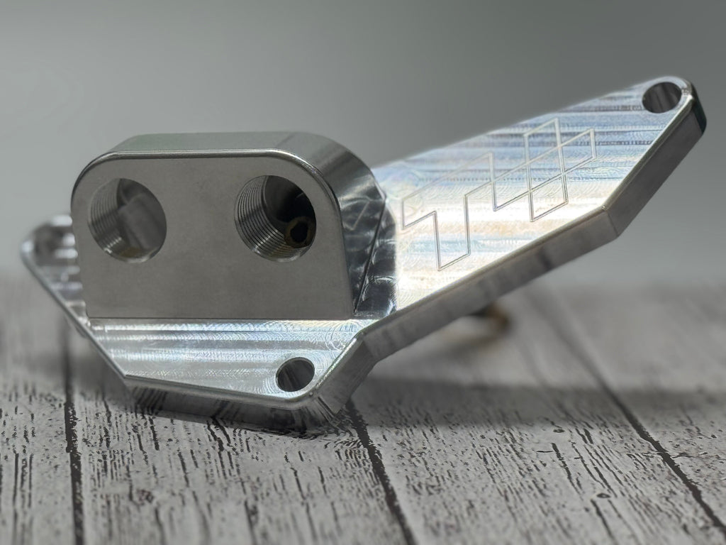 N54 Oil Cooler Adapter Plate -10an